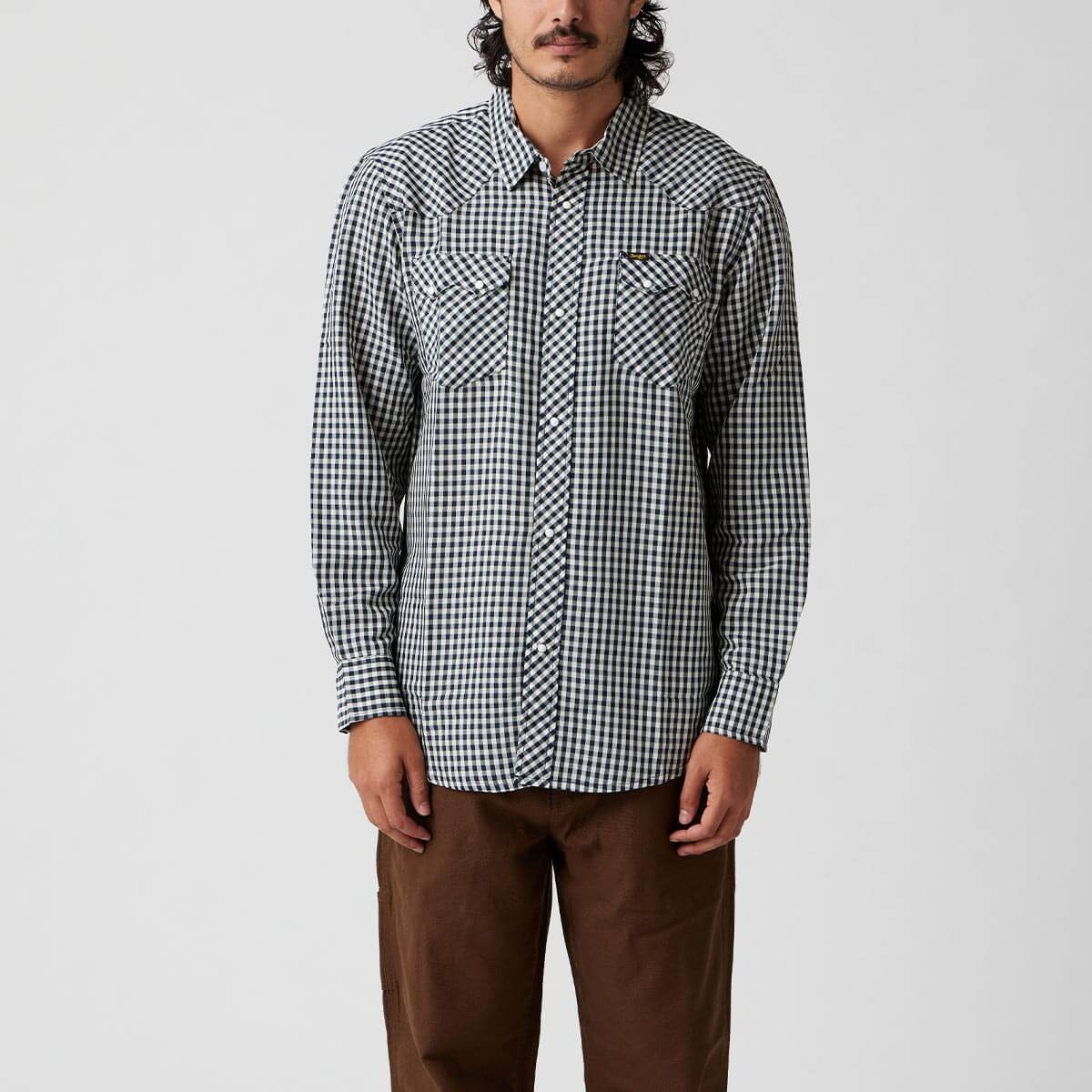 Sawtoof L/S Shirt Blue Check
