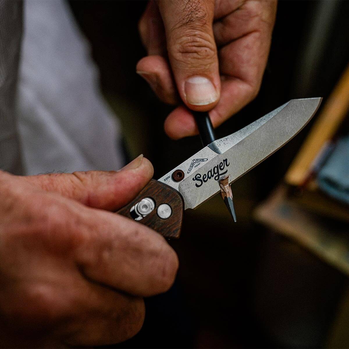Seager x Benchmade Osborne Folding Knife
