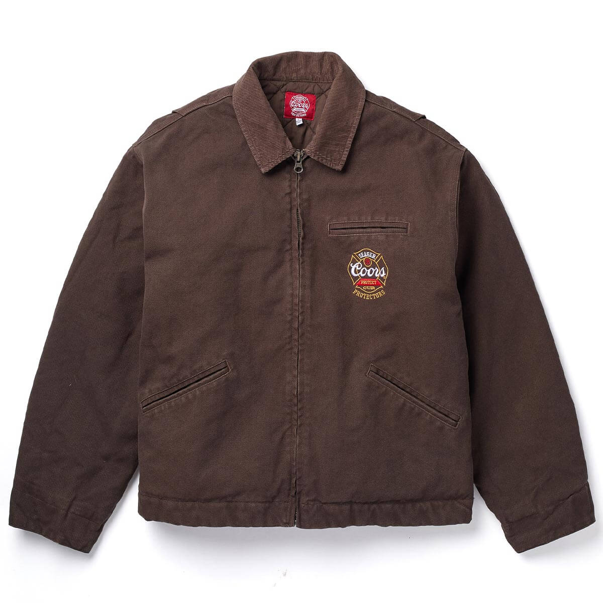 Seager x Coors Banquet Badge Ranch Jacket Brown