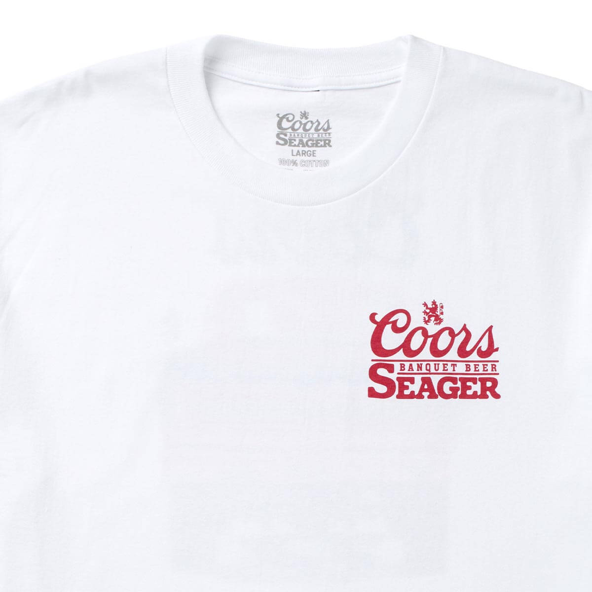 Seager x Coors Banquet Bumper Tee White