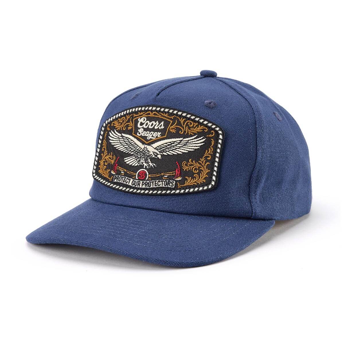 Seager x Coors Banquet Eagle Snapback Navy