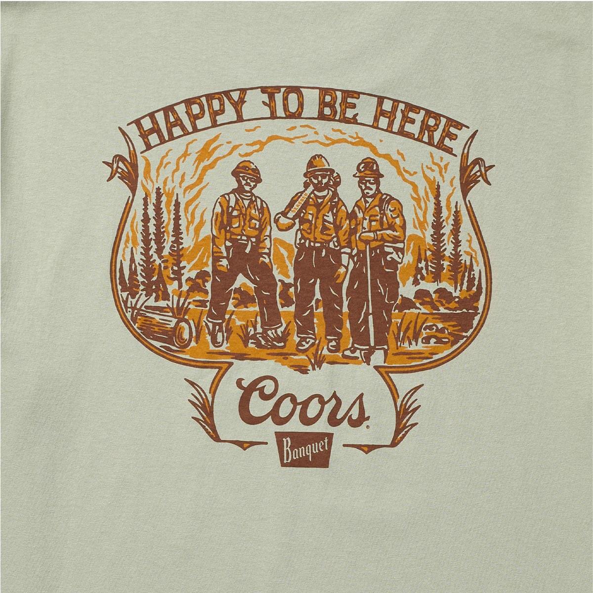 Seager x Coors Banquet Hotshots Tee Desert Green