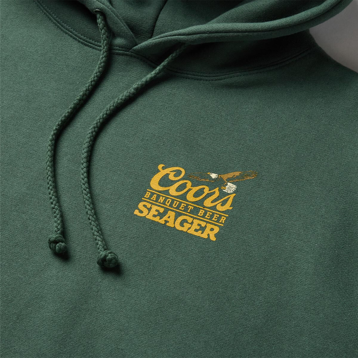 Seager x Coors Banquet Preserve Hoodie Green
