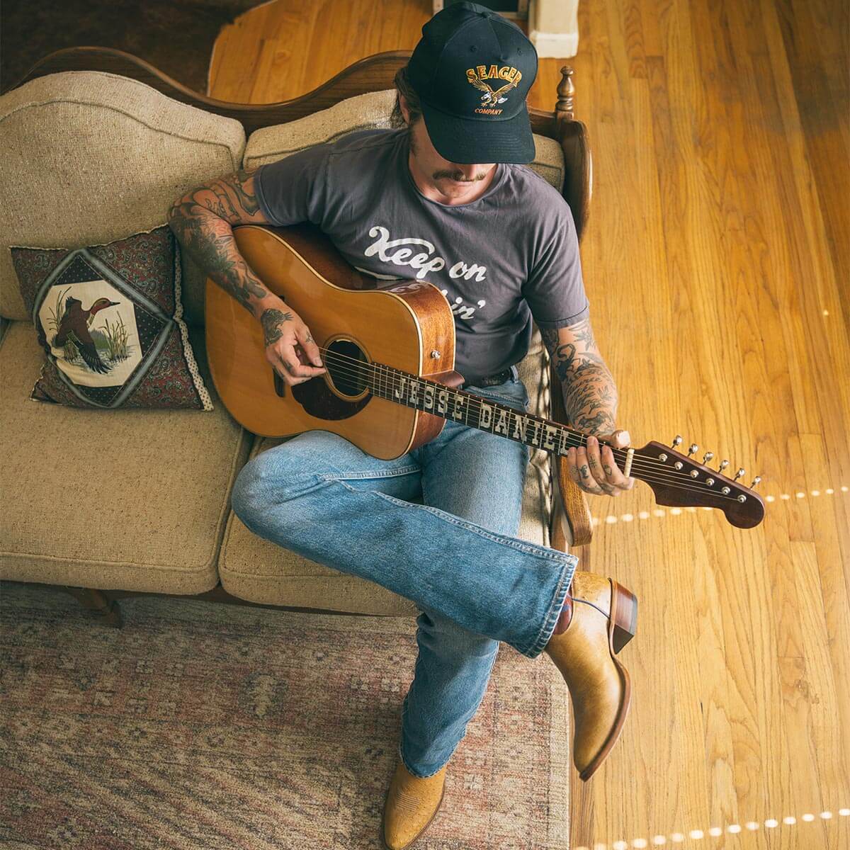 Seager x Justin Stage Boot