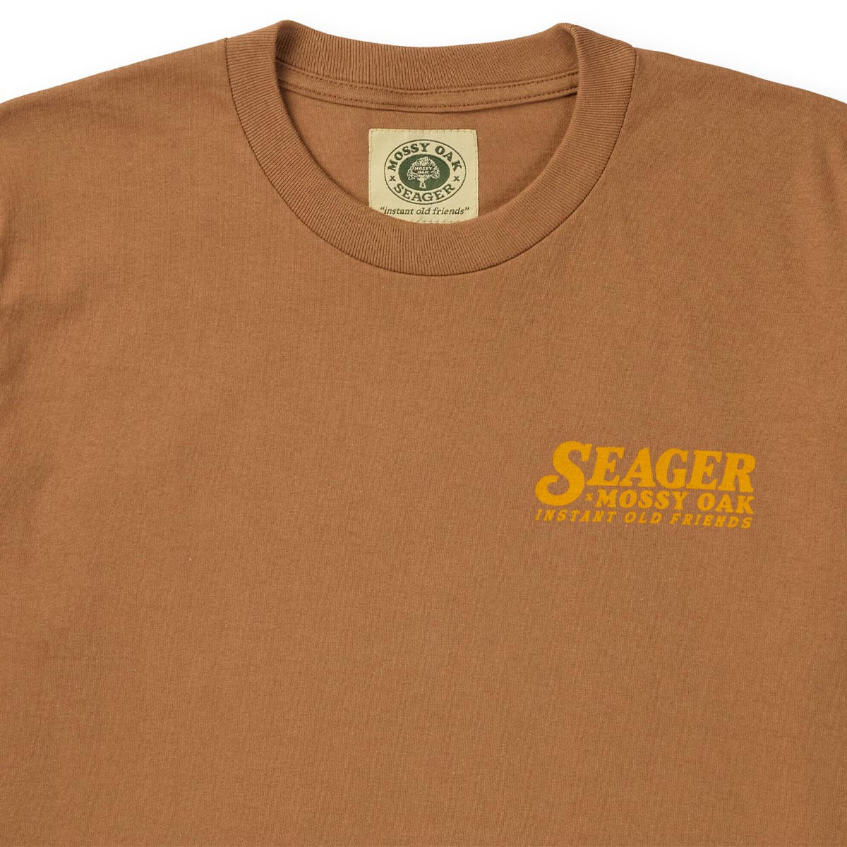 Seager x Mossy Oak Bird Dog Tee Brown