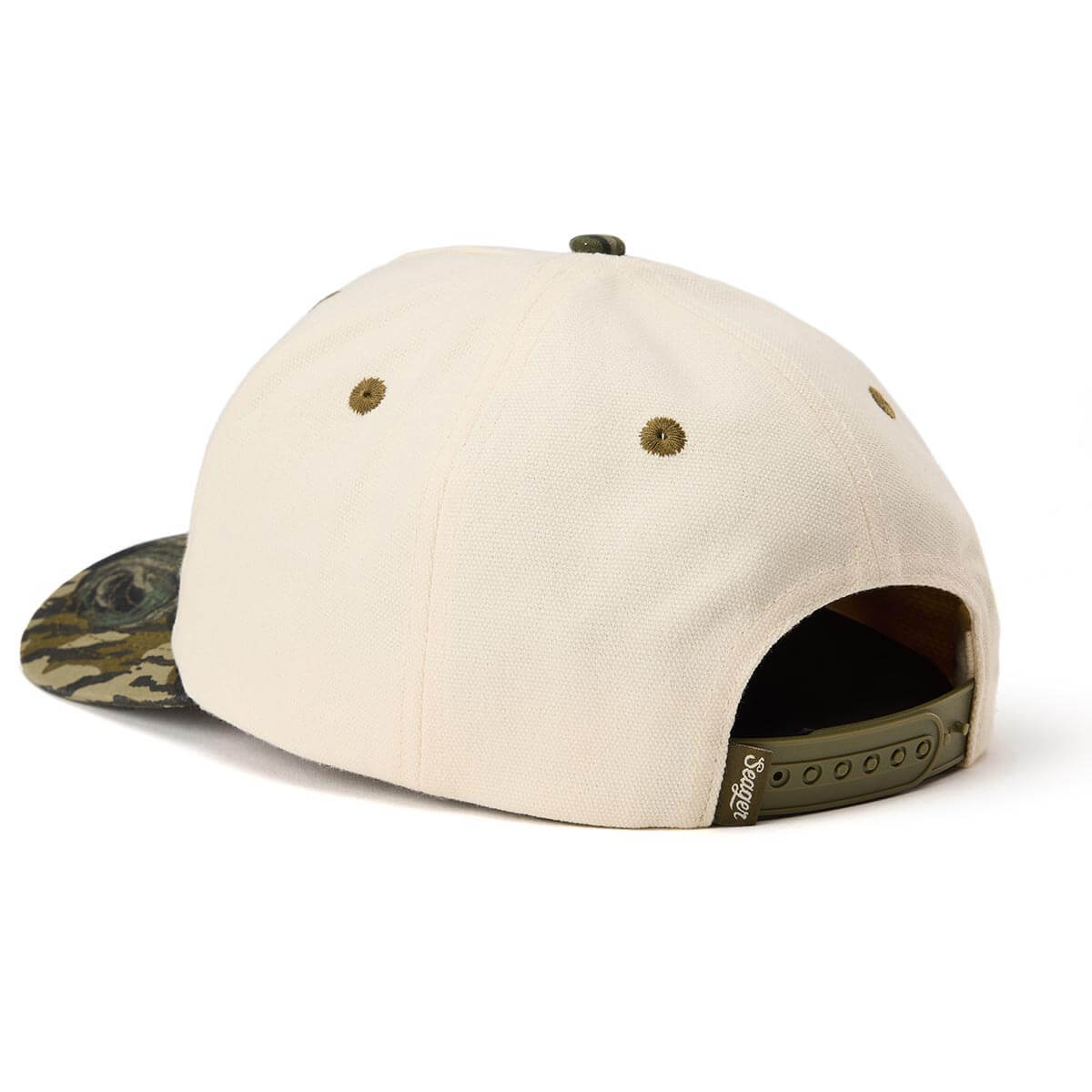 Seager x Mossy Oak Gone Huntin' Snapback Cream/Camo