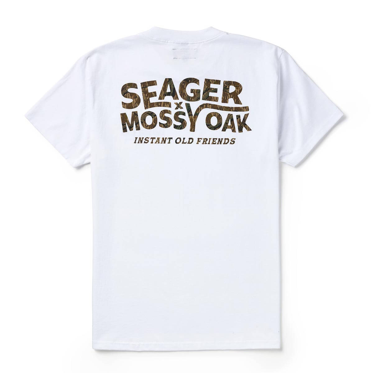 Seager x Mossy Oak I.O.F. Tee White