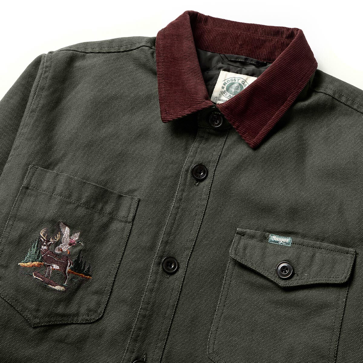 Seager x Mossy Oak Roosevelt Workshirt Darkwood