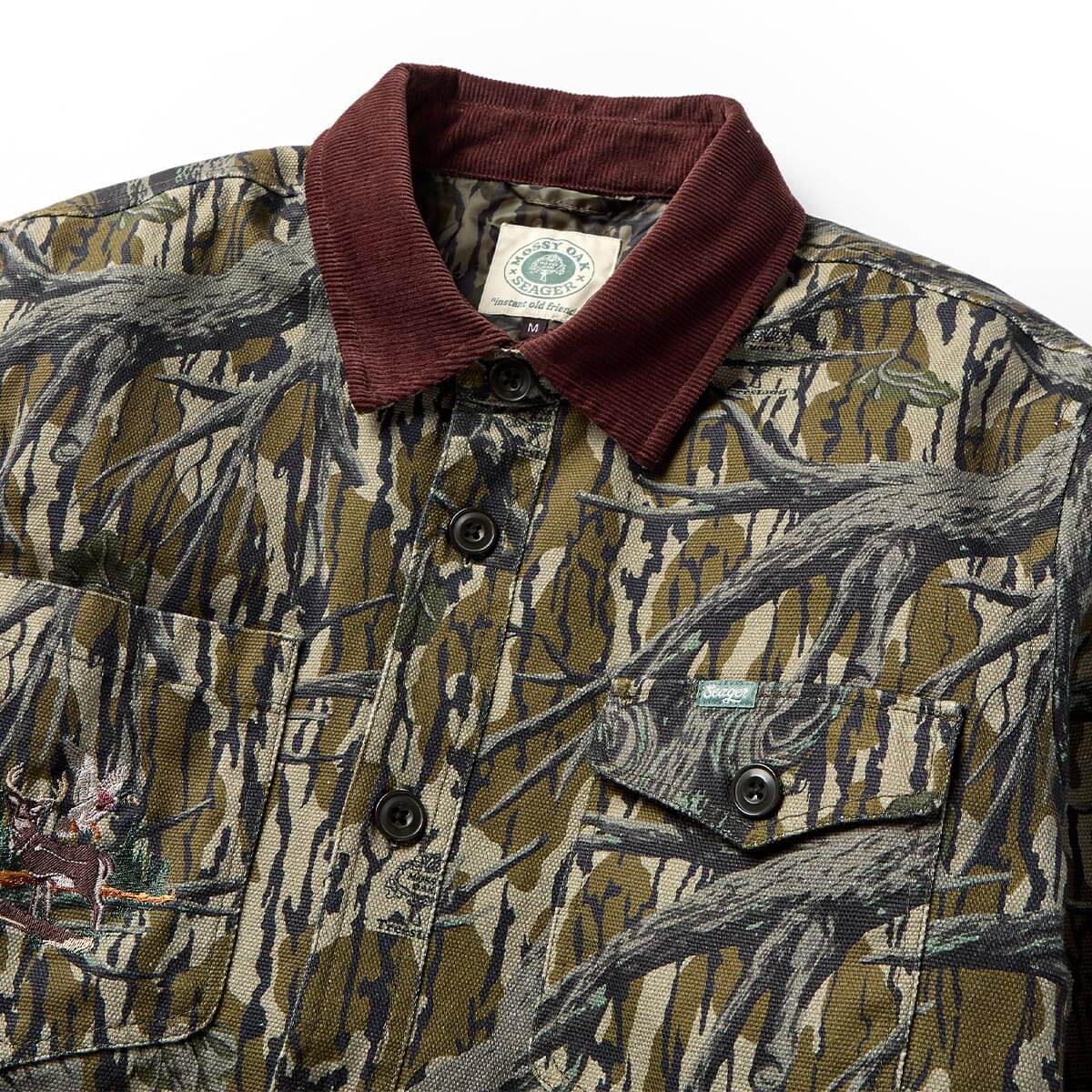 Seager x Mossy Oak Roosevelt Workshirt Original Treestand