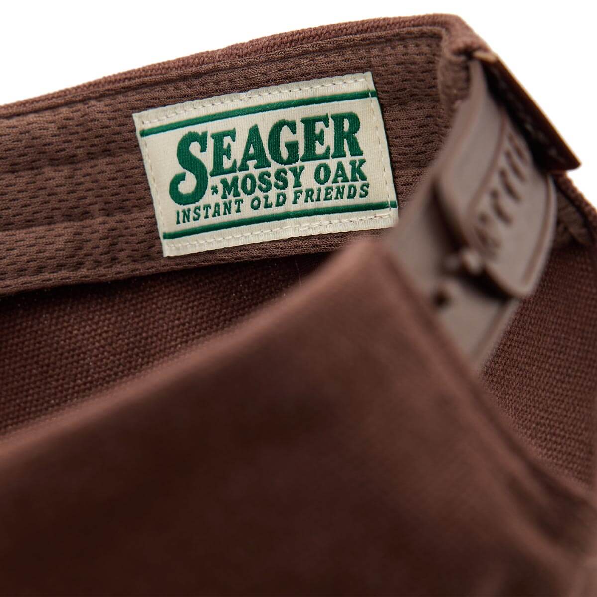 Seager x Mossy Oak Snapback Brown – Seager Co.
