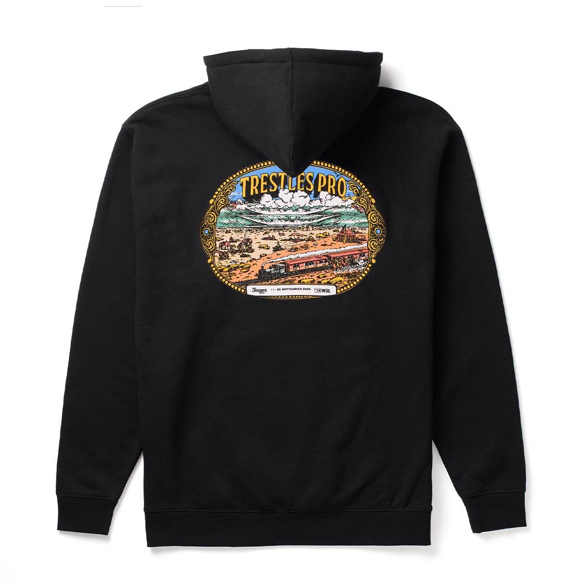 Seager x WSL Trestles Pro Hoodie Black