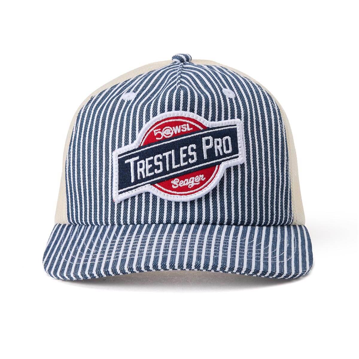 Seager x WSL Trestles Pro Snapback Hickory Stripe