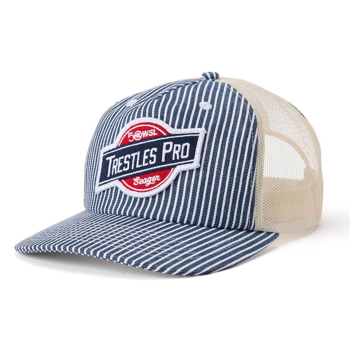 Seager x WSL Trestles Pro Snapback Hickory Stripe