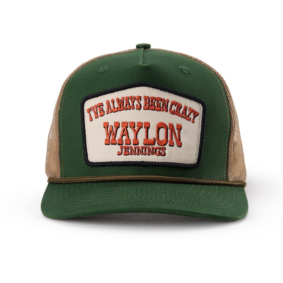 Seager x Waylon Jennings Always Been Crazy Trucker Green