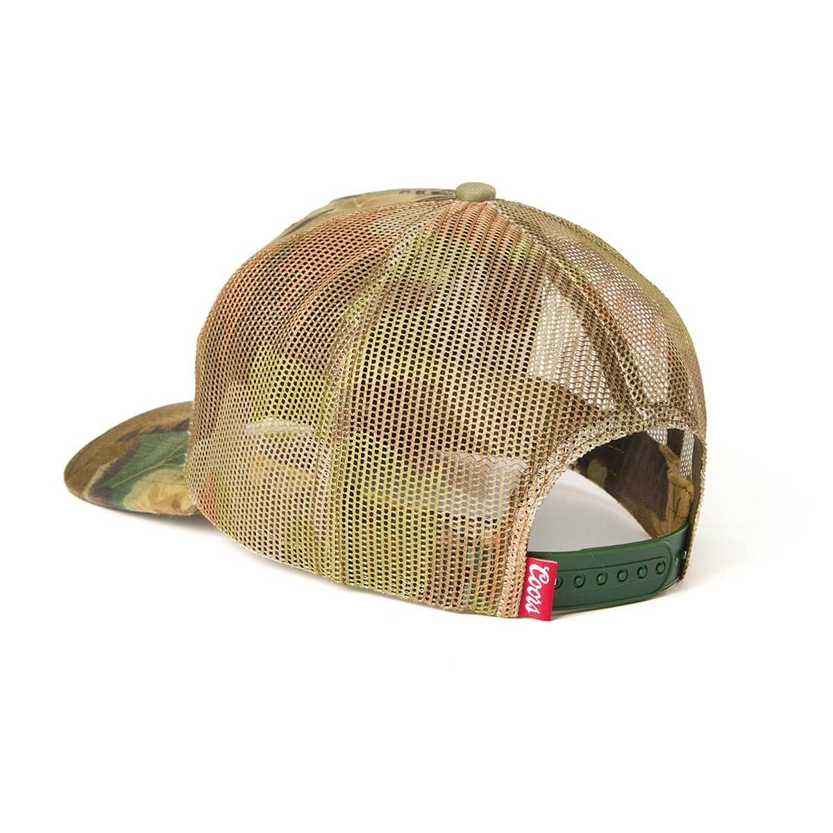 Seager x Coors Banquet Helo Trucker Snapback Real Camo