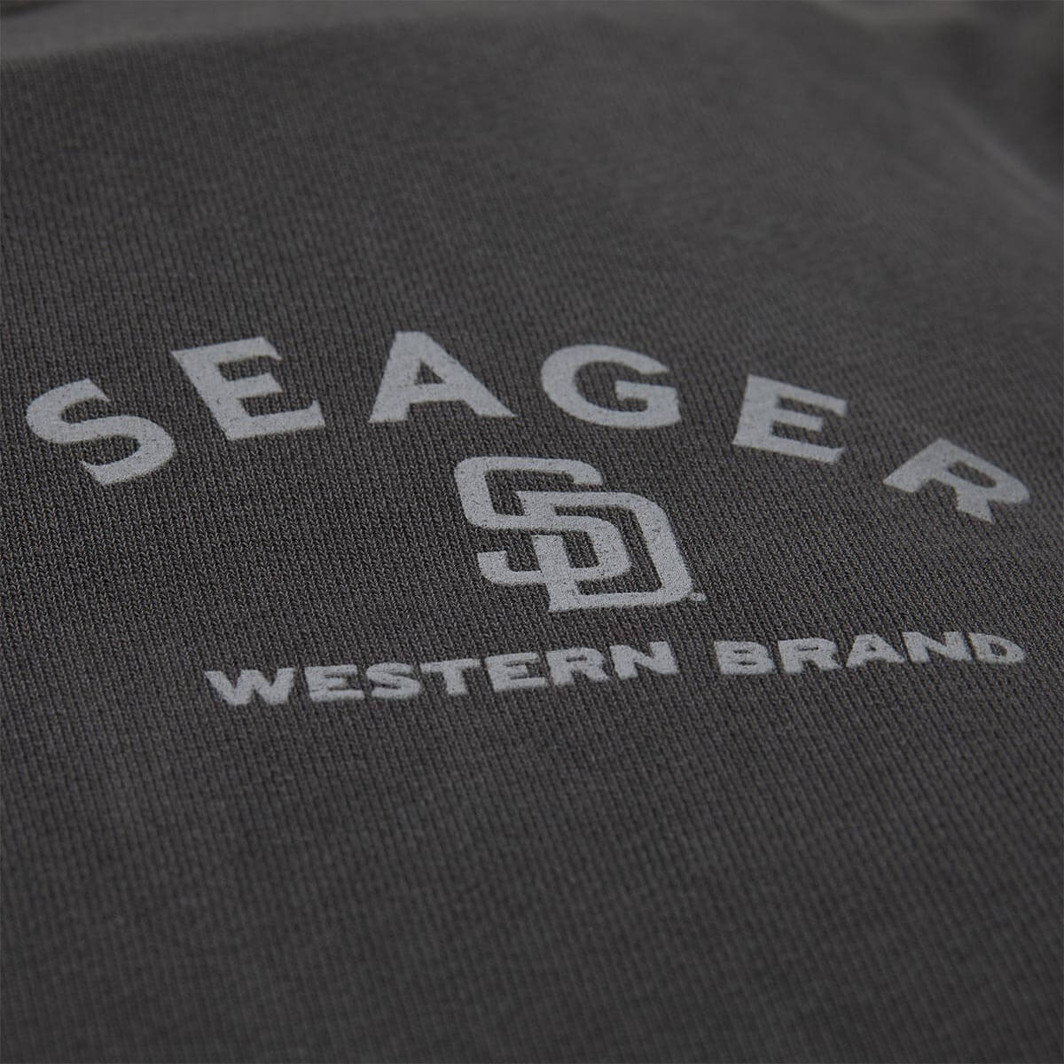 Seager x Padres Logo Hoodie Charcoal