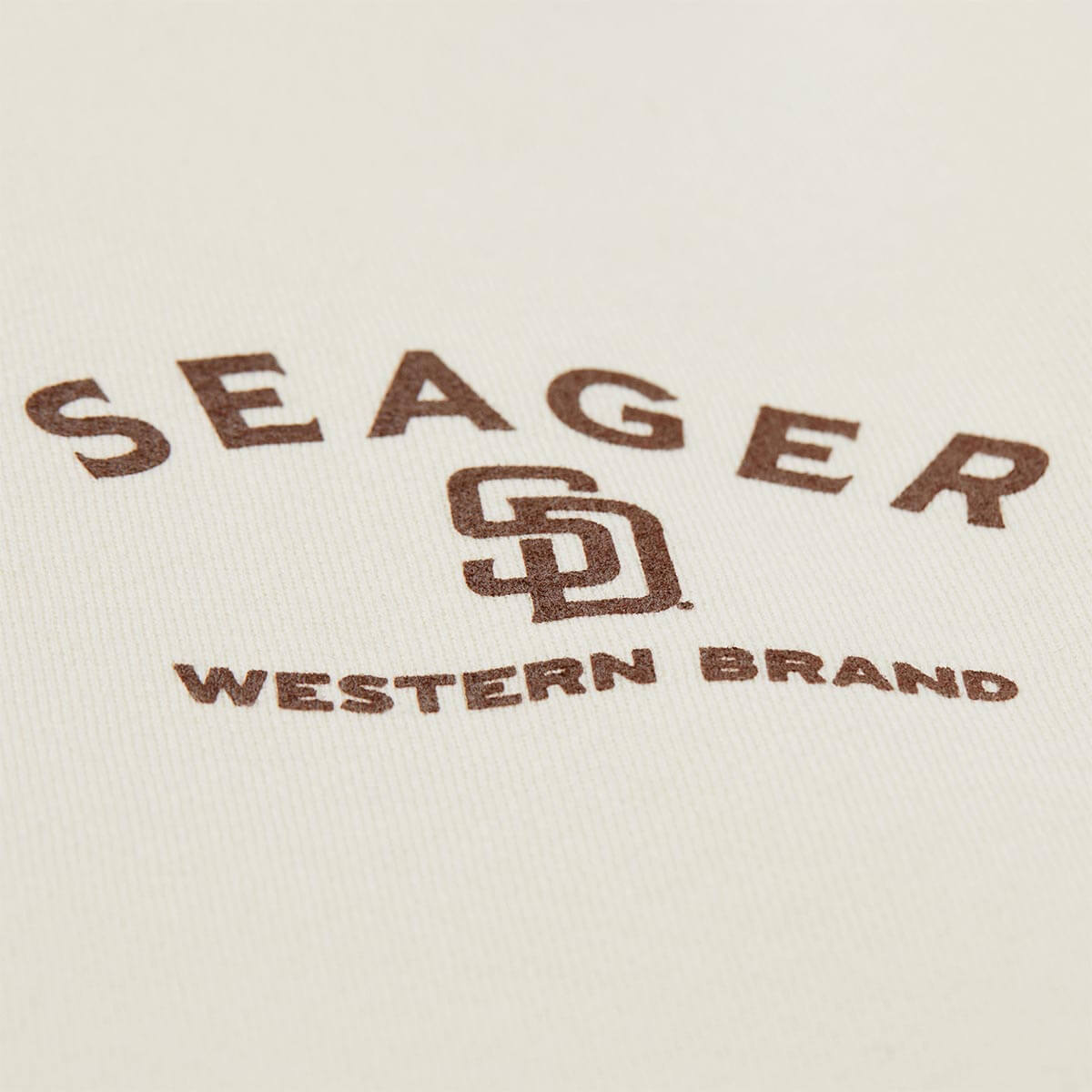 Seager x Padres Logo Hoodie Cream