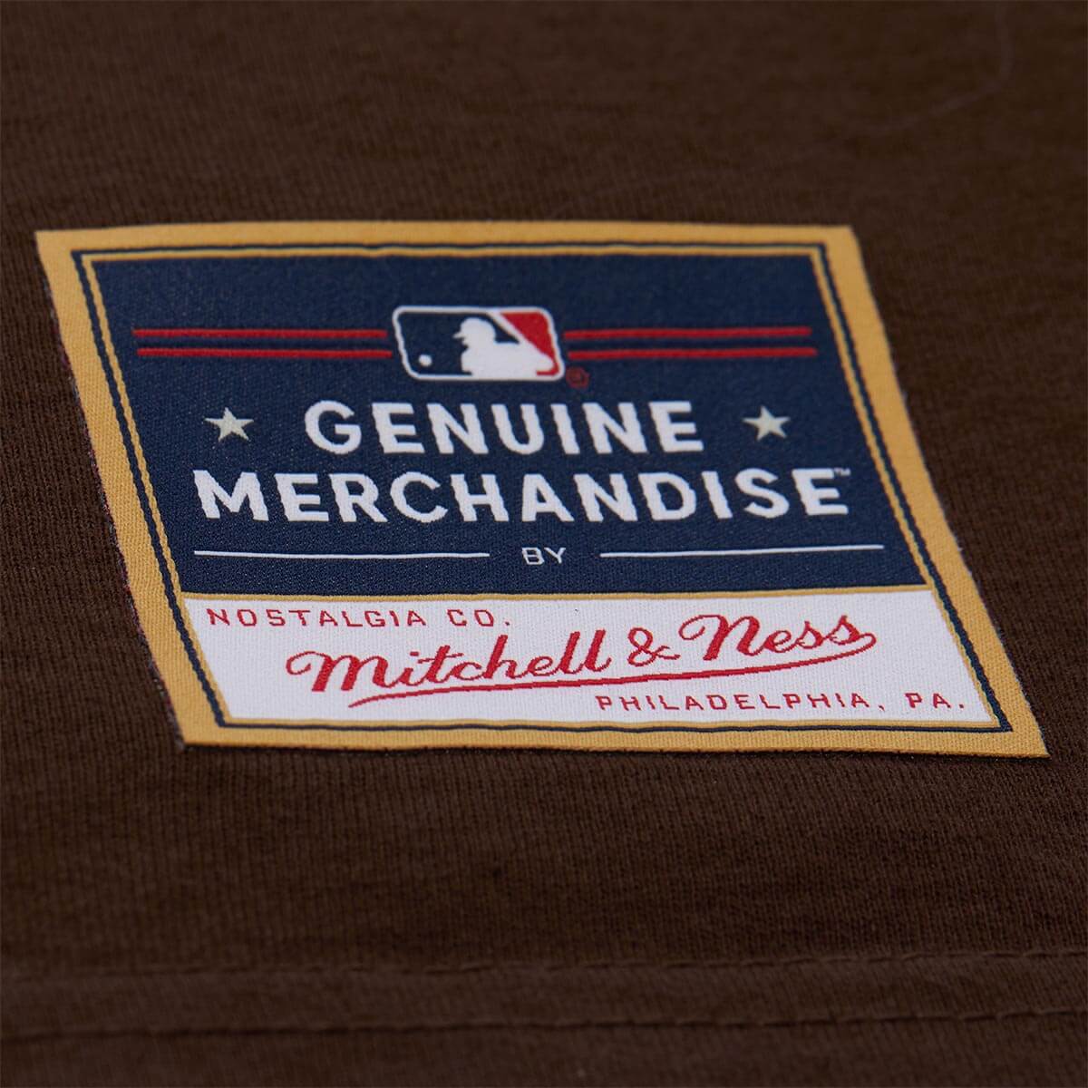 Seager x Padres Logo Tee Brown