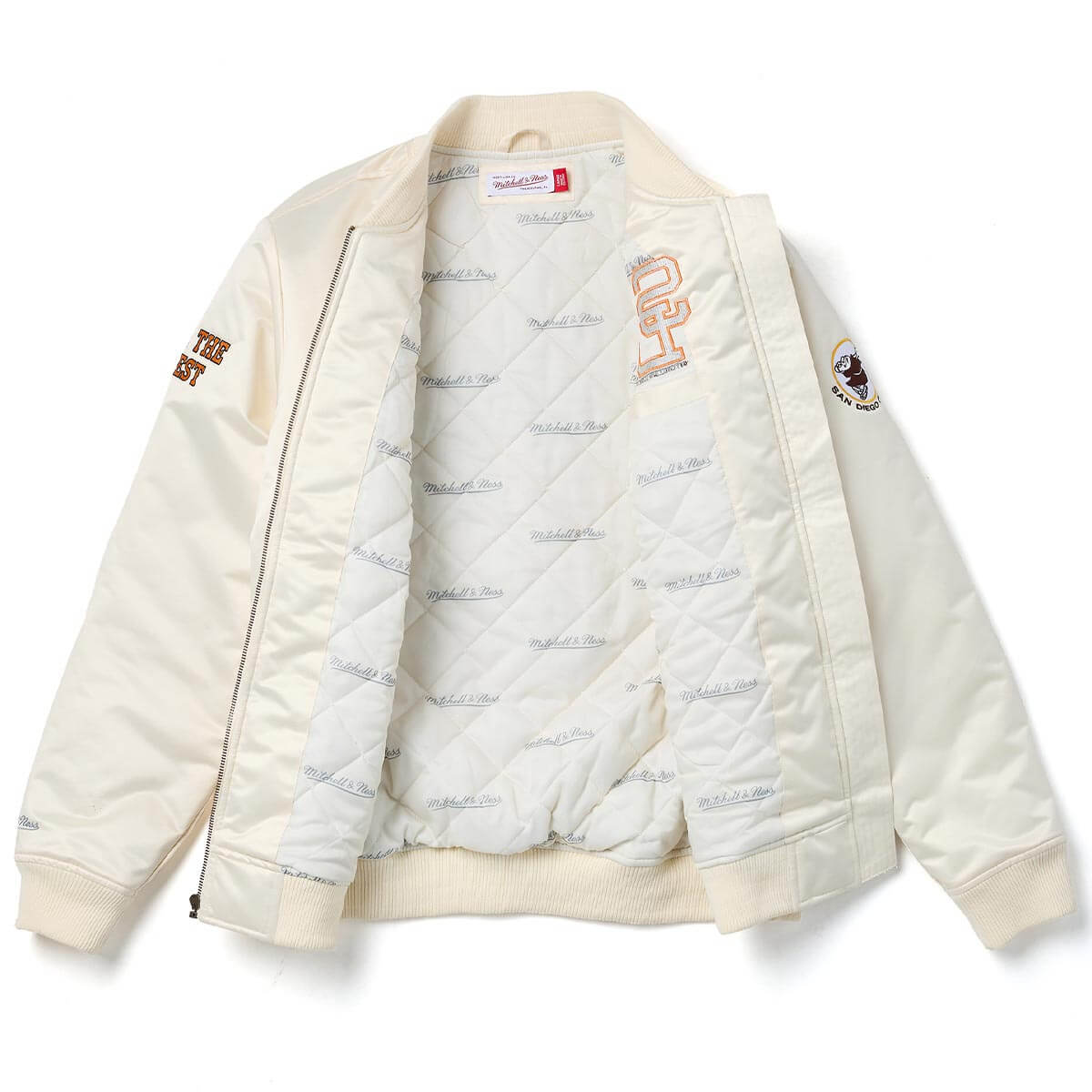 Seager x Padres Win the West Bomber Jacket Cream – Seager Co.