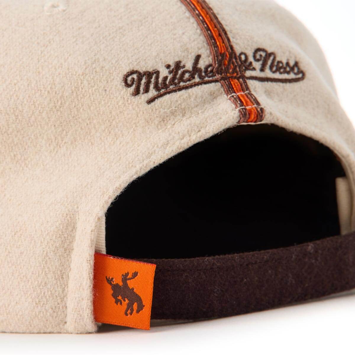 Seager x Padres Vintage Melton Strapback Cream/Brown