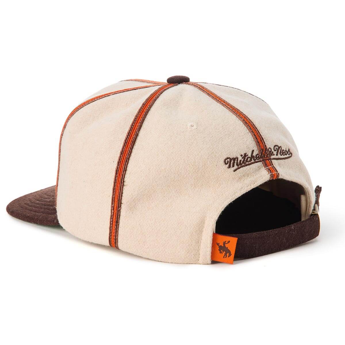 Seager x Padres Vintage Melton Strapback Cream/Brown