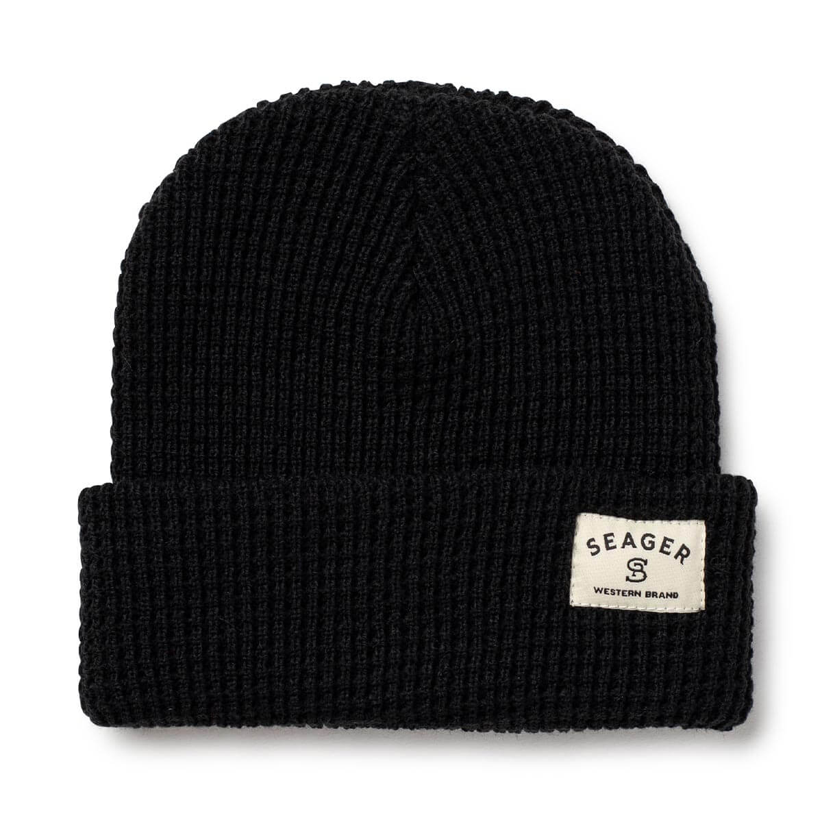 Service Waffle Knit Beanie 2.0 Black
