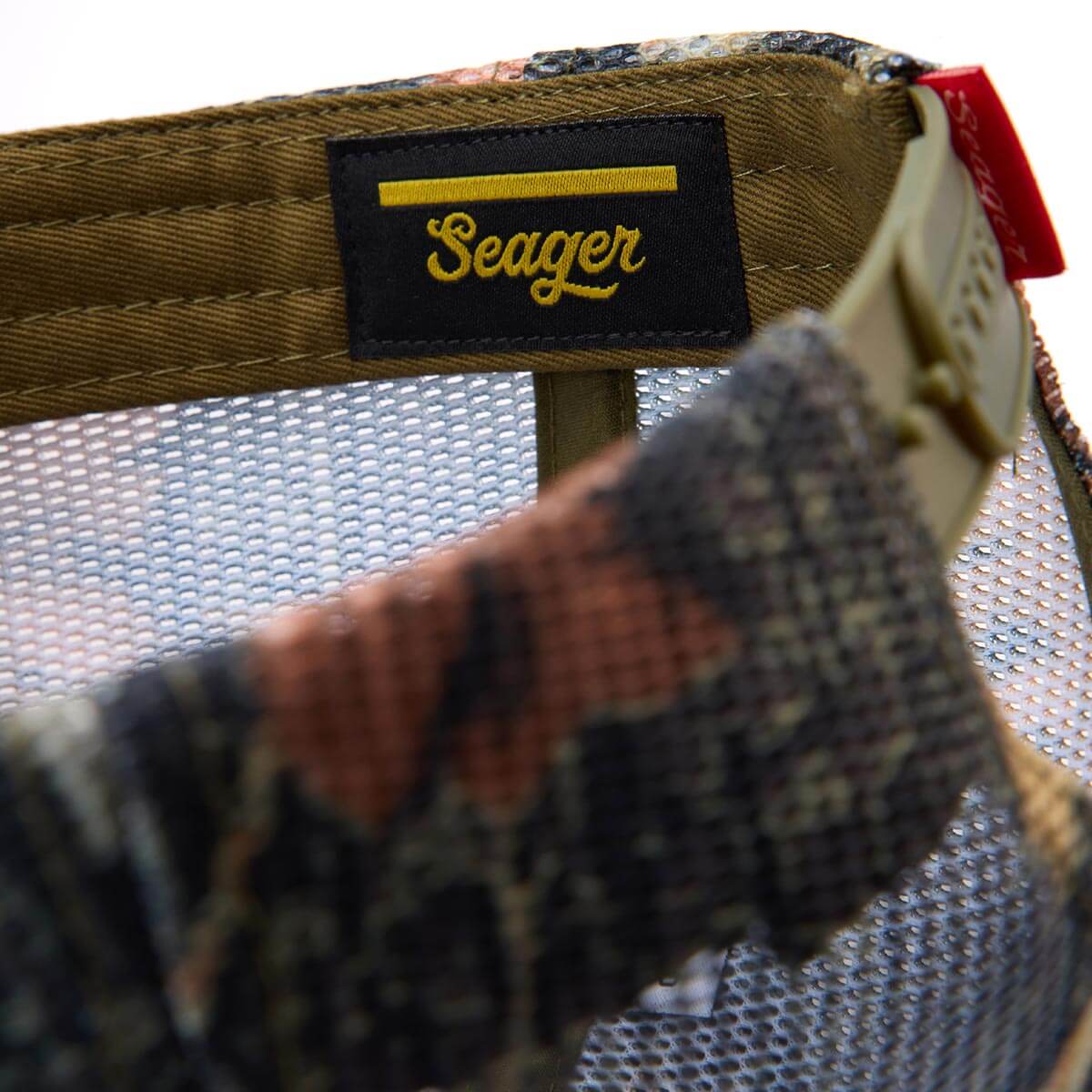 Sportsman Mesh Trucker Snapback SJC Camo