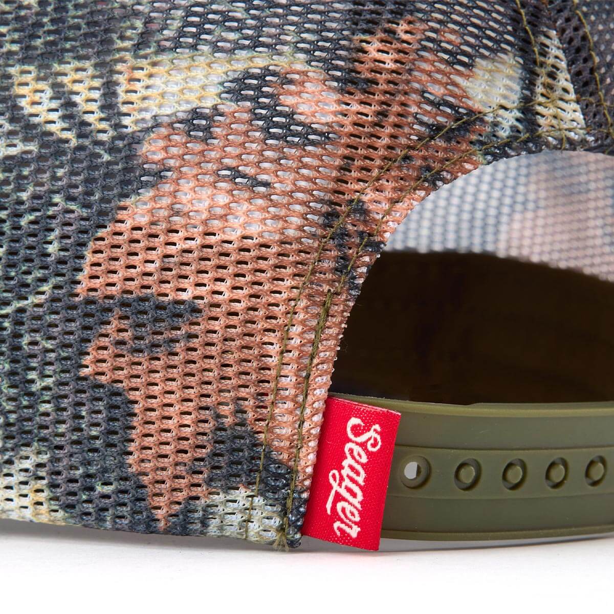 Sportsman Mesh Trucker Snapback SJC Camo