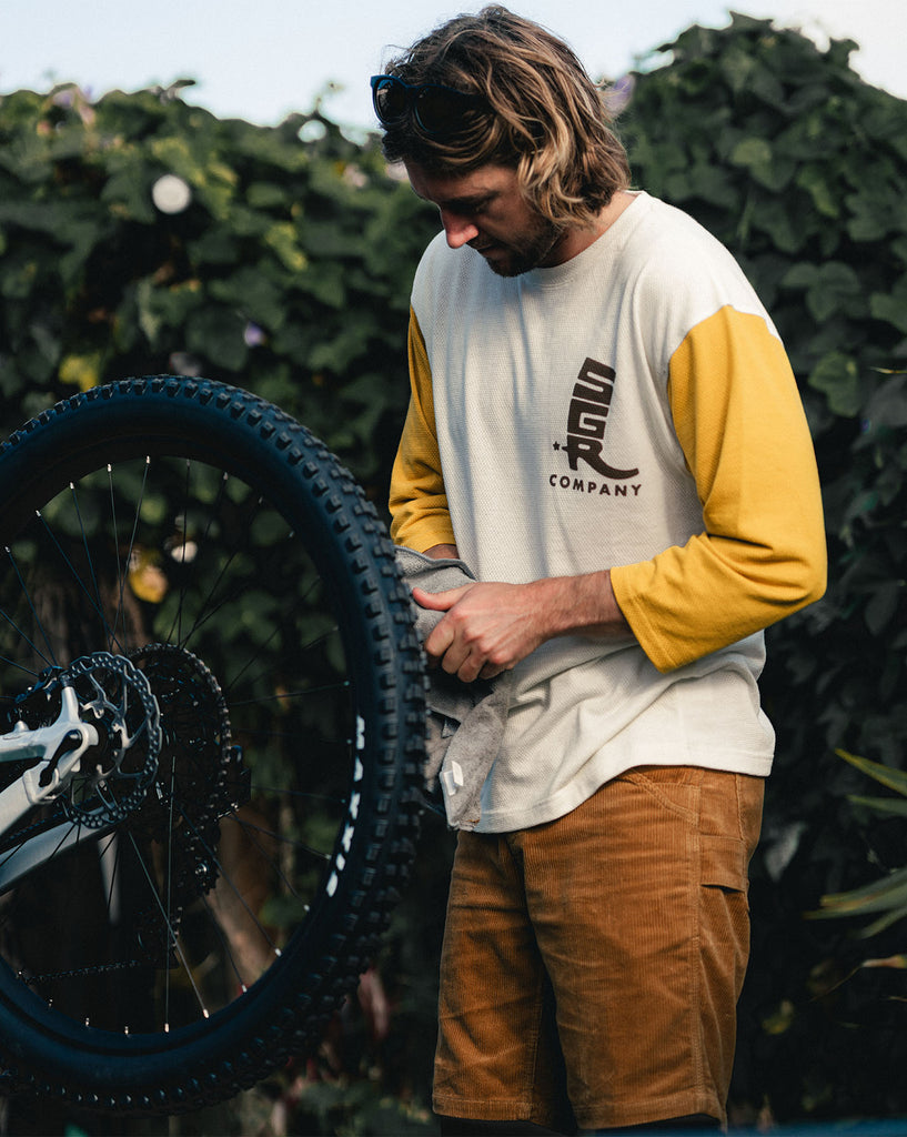 Trailhead 3/4 Sleeve Old Gold