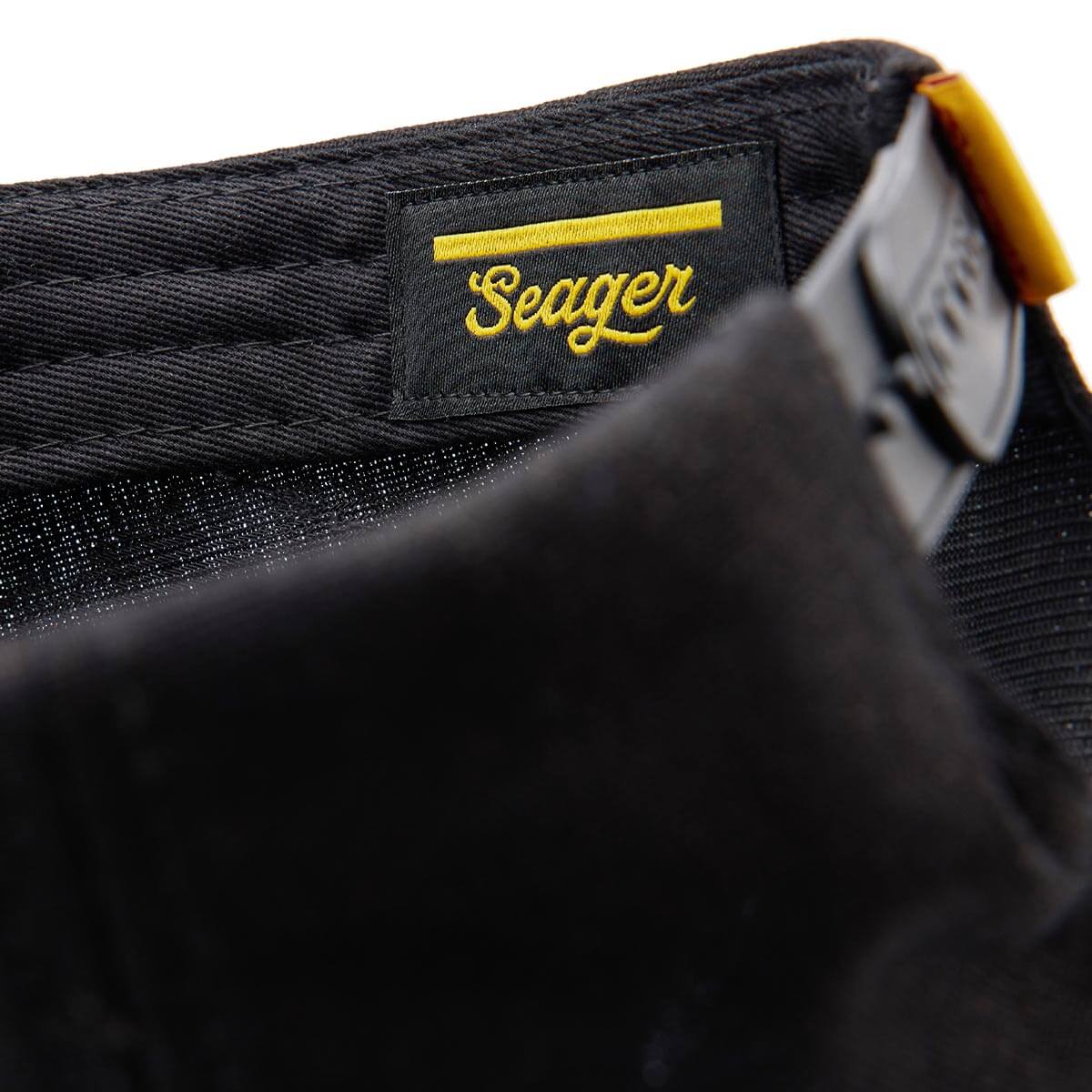 Uncle Bill Hemp Snapback Black