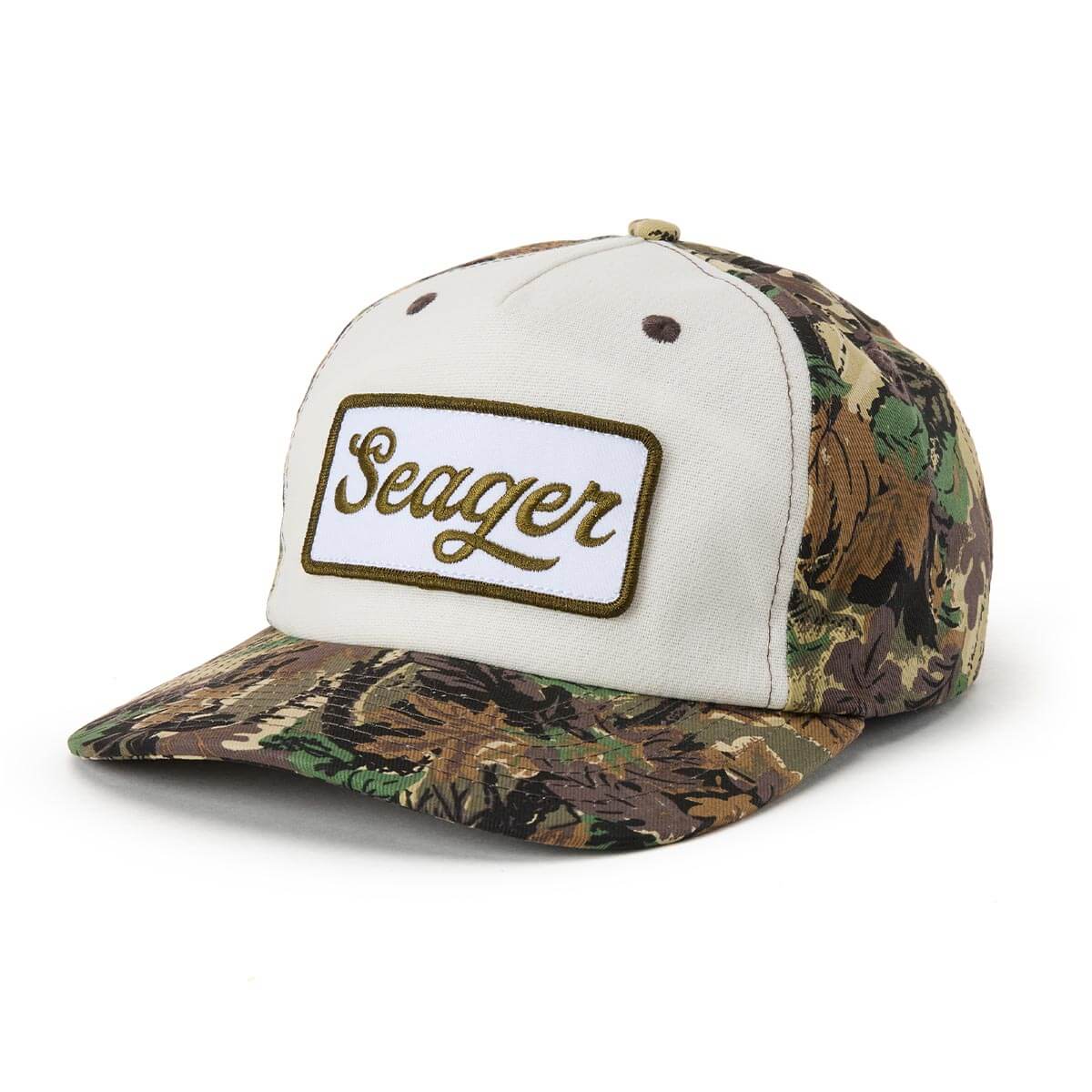 Uncle Bill Hemp Snapback Camo/Cream