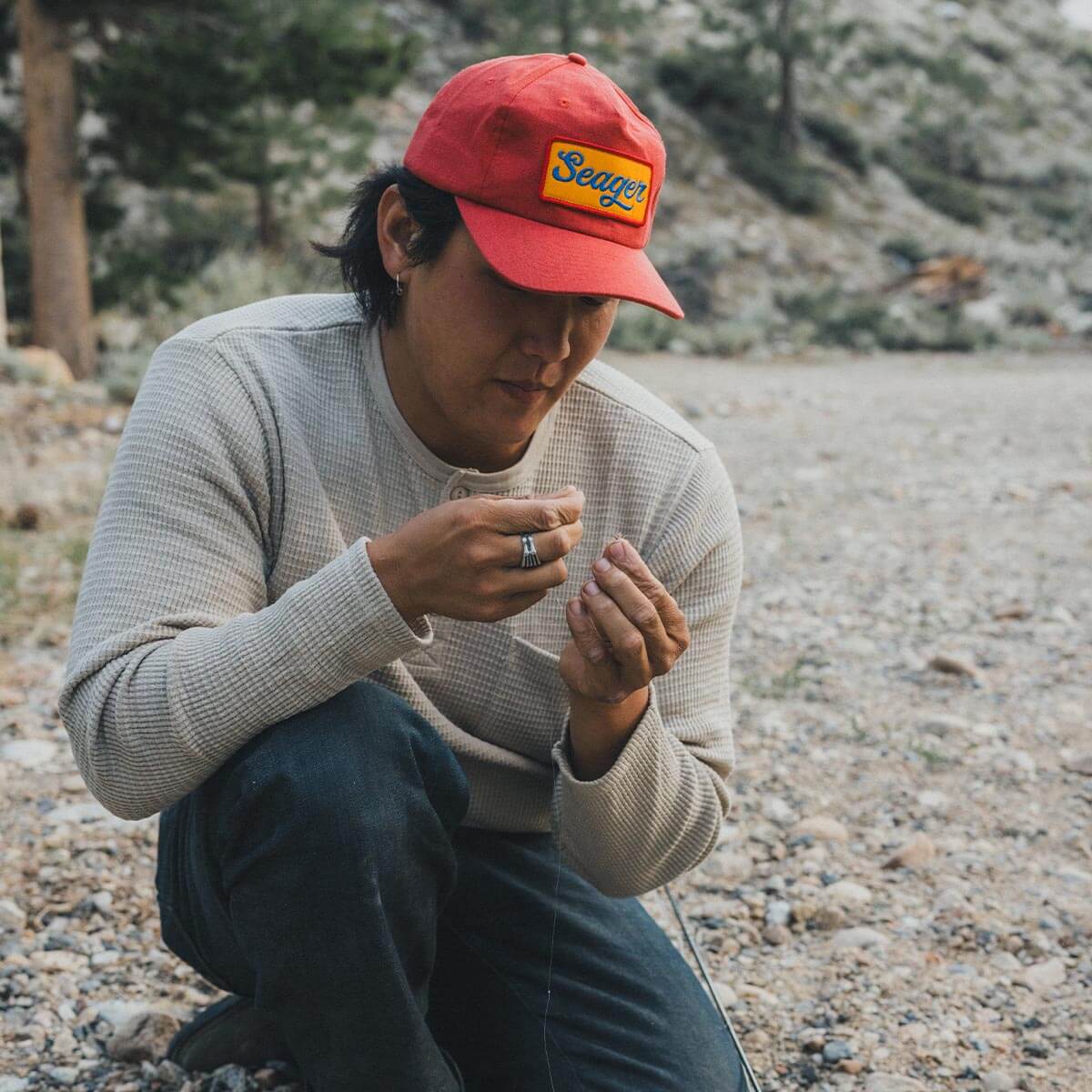 Uncle Bill Hemp Snapback Rust