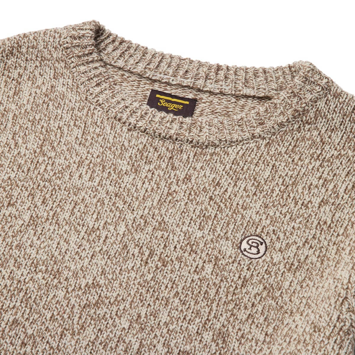 Wharf Knit Sweater Salt & Pepper
