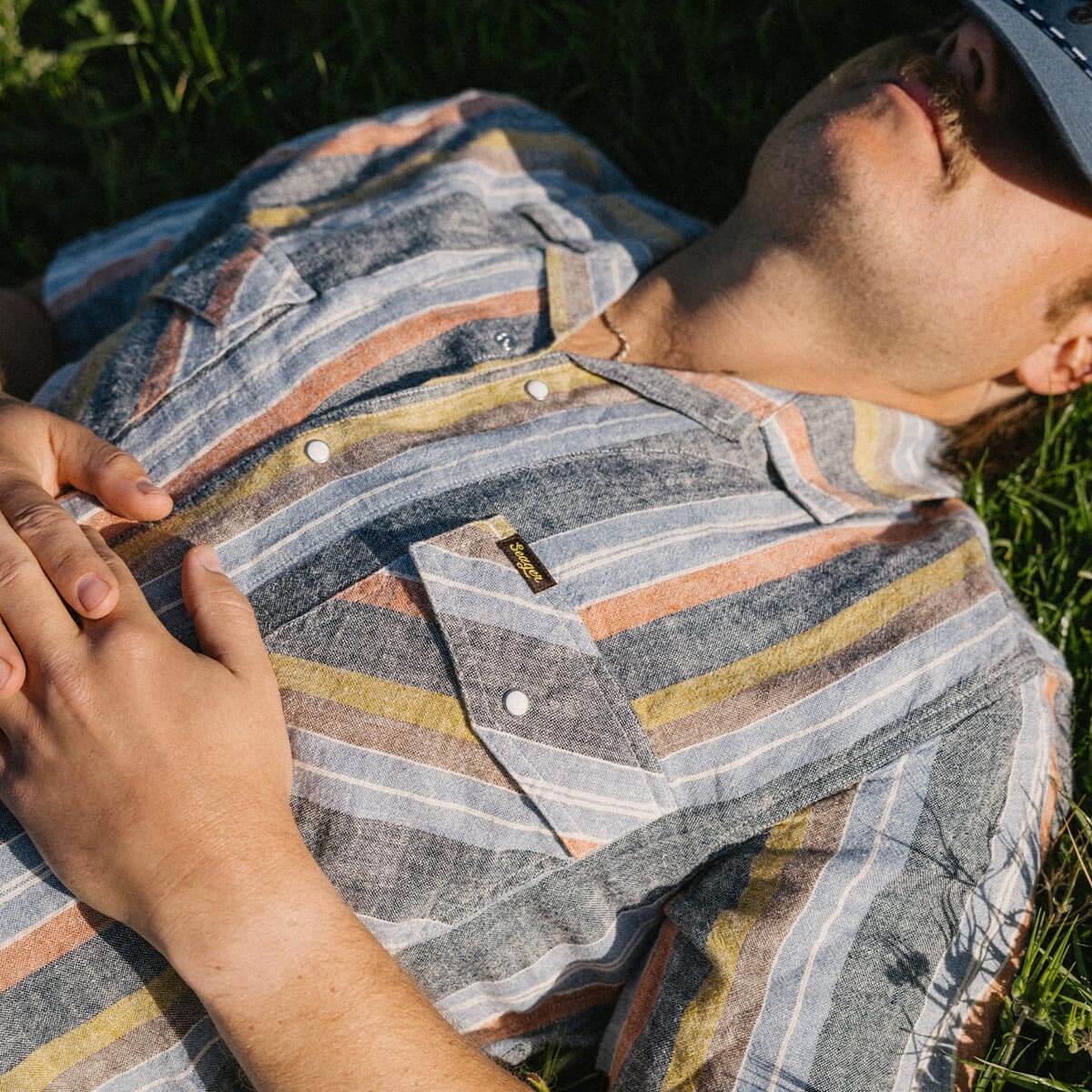 Whippersnapper S/S Shirt Washed Stripe Navy – Seager Co.