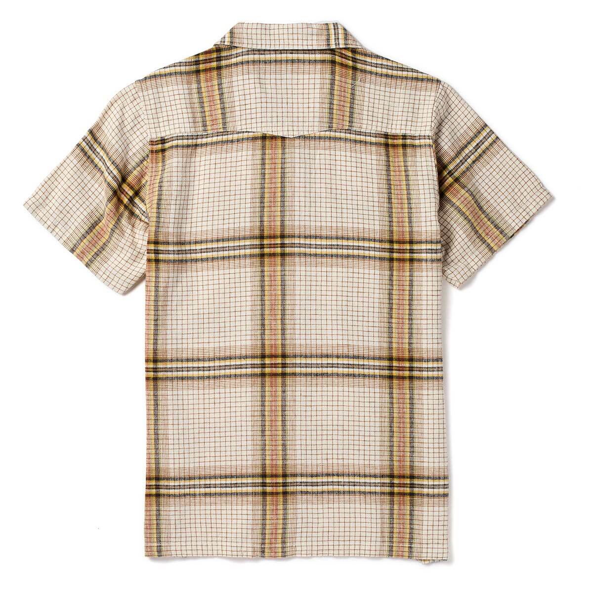 Whippersnapper S/S Shirt White Wash Plaid