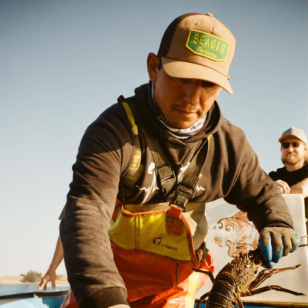 Wilson Waxed Canvas Snapback Tan