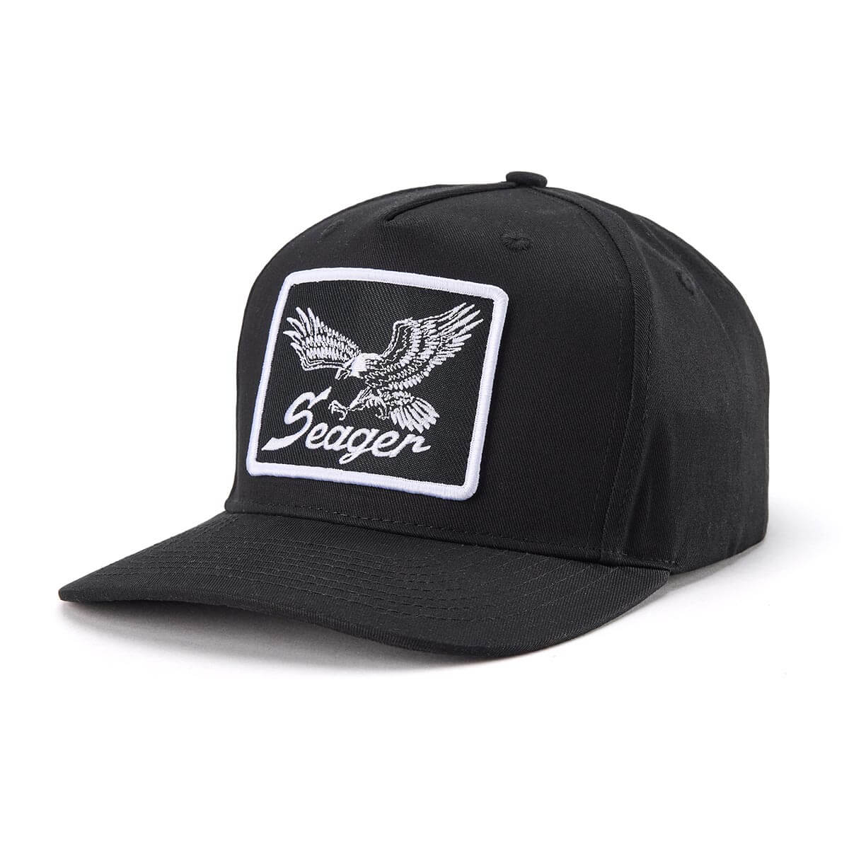 Wingspan Snapback Black