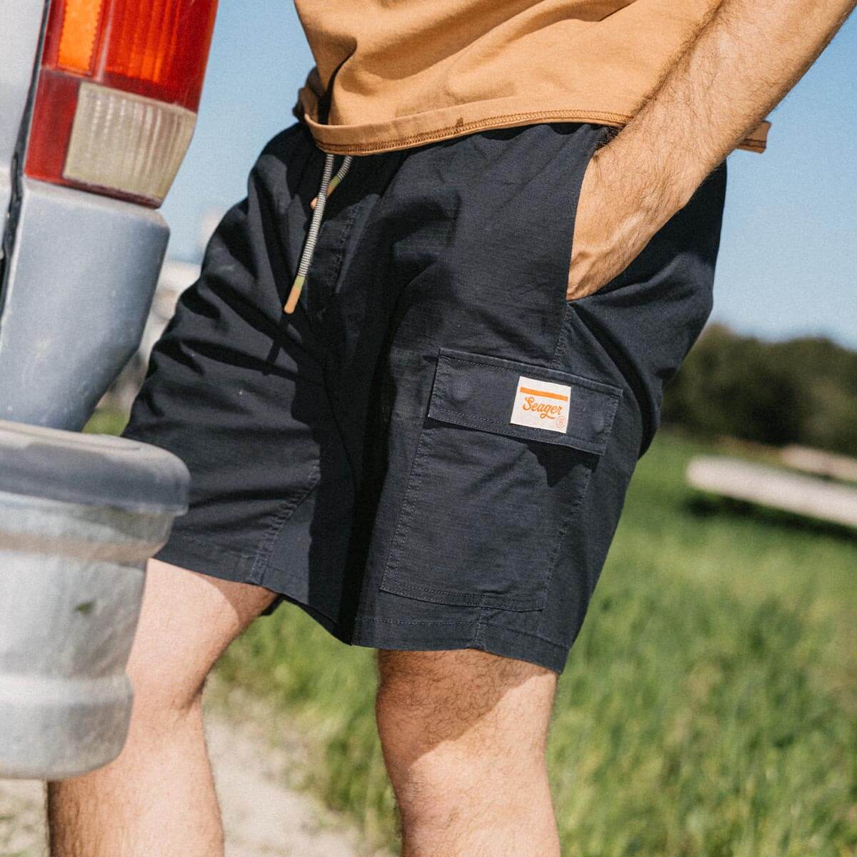 Yuma Cargo Short Black