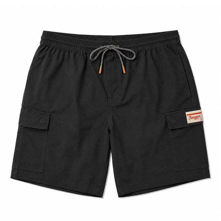 Yuma Cargo Short Black – Seager Co.