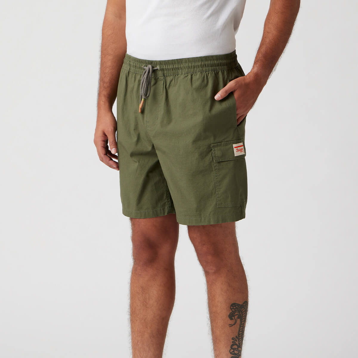 Yuma Cargo Short Olive