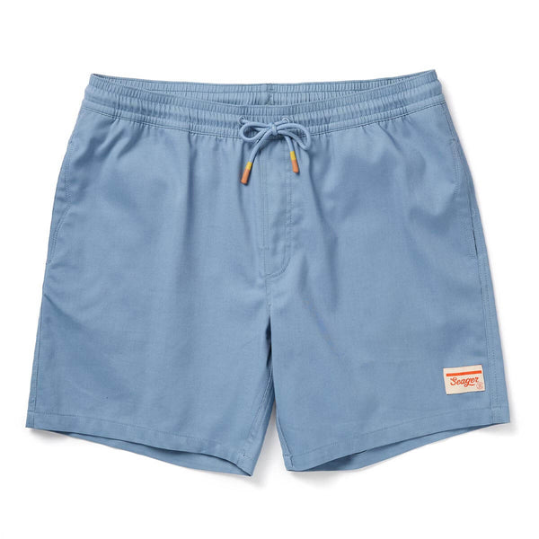Yuma Nylon Shorts Faded Denim – Seager Co.