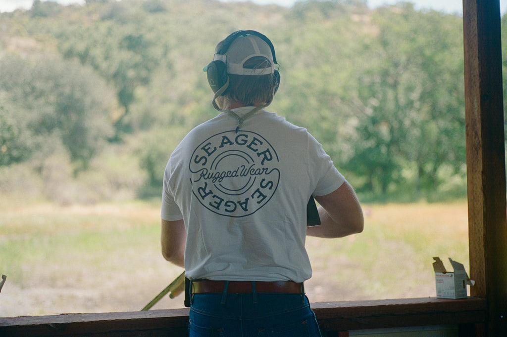 Caliber Tee Vintage White