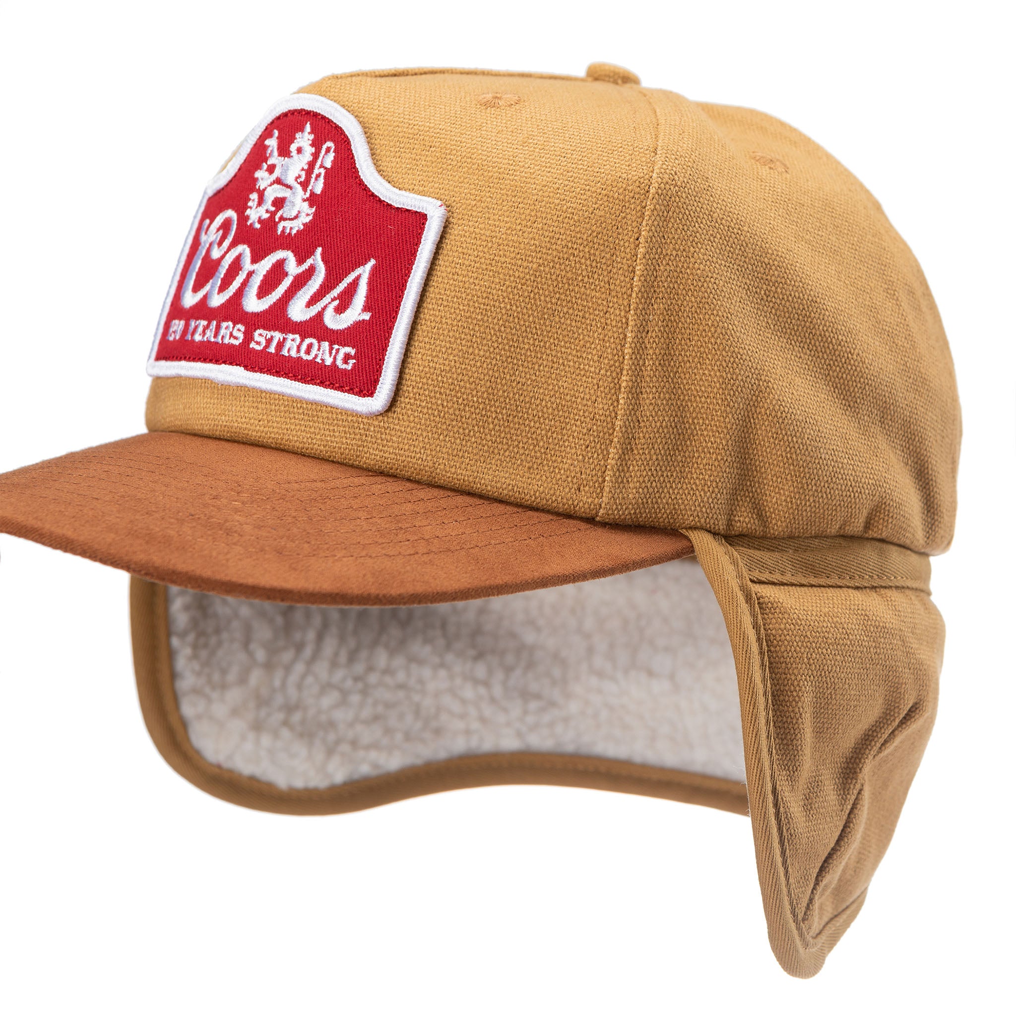 SEAGER X COORS BANQUET 150 CANVAS FLAPJACK COYOTE BROWN