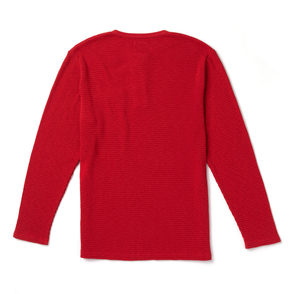 Seager x Coors Banquet Sawpit Henley LS Thermal Red