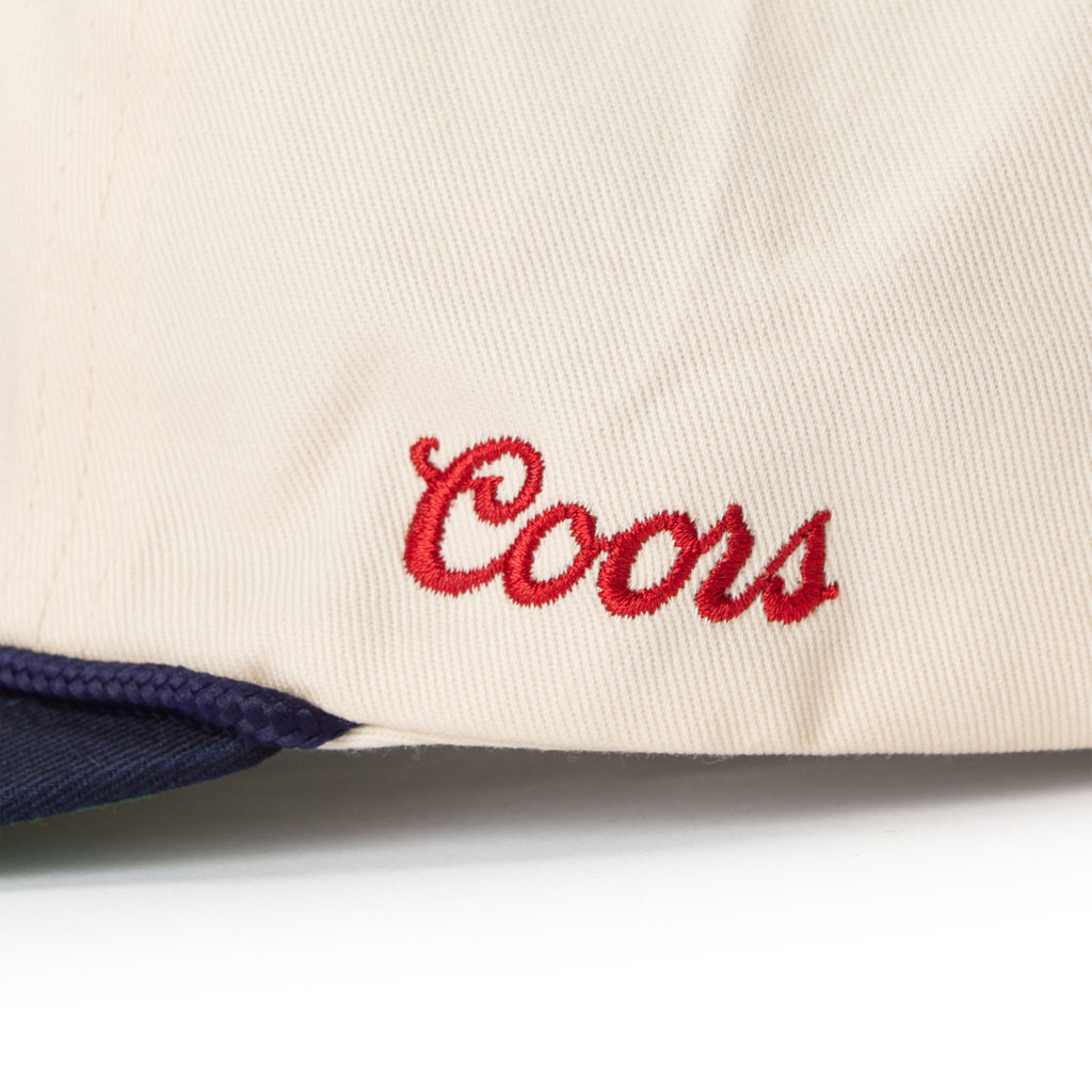 SEAGER X COORS BANQUET HIGH COUNTRY SNAPBACK WHITE/NAVY