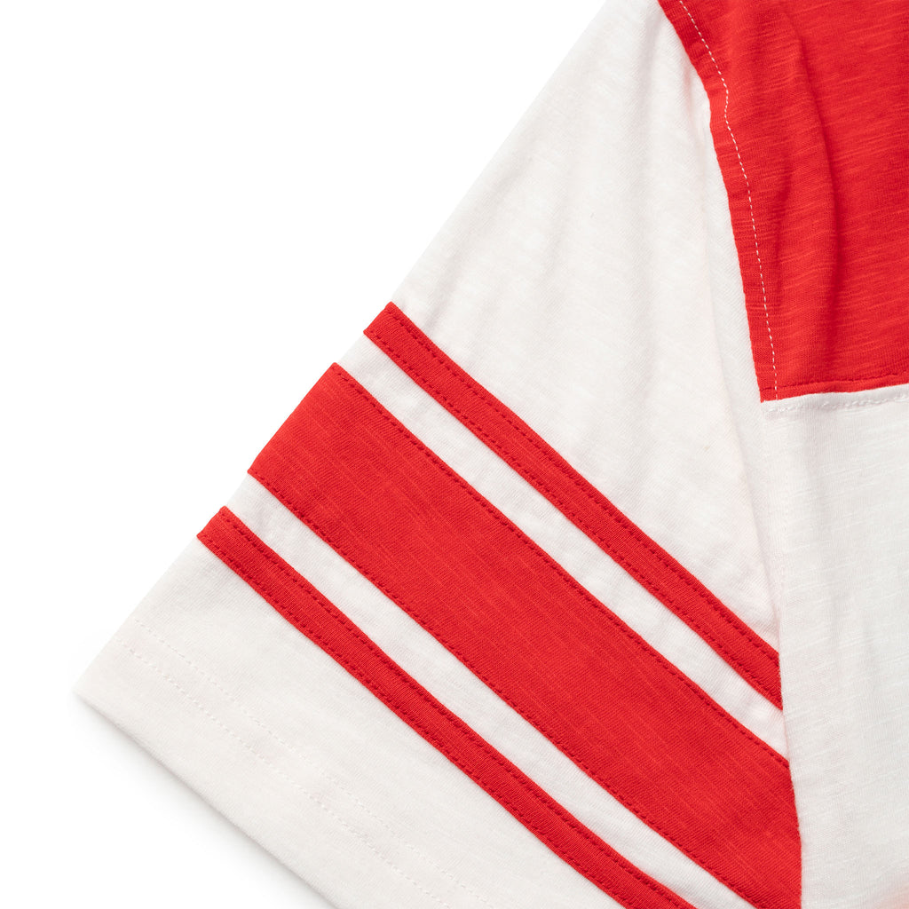 The Riggins Crew Tee Red/White