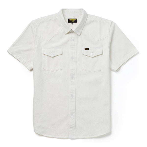 Seager Amarillo Short Sleeve Shirt Vintage White main image 1