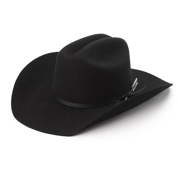 Longhorn 4X Hat Black – Seager Co.