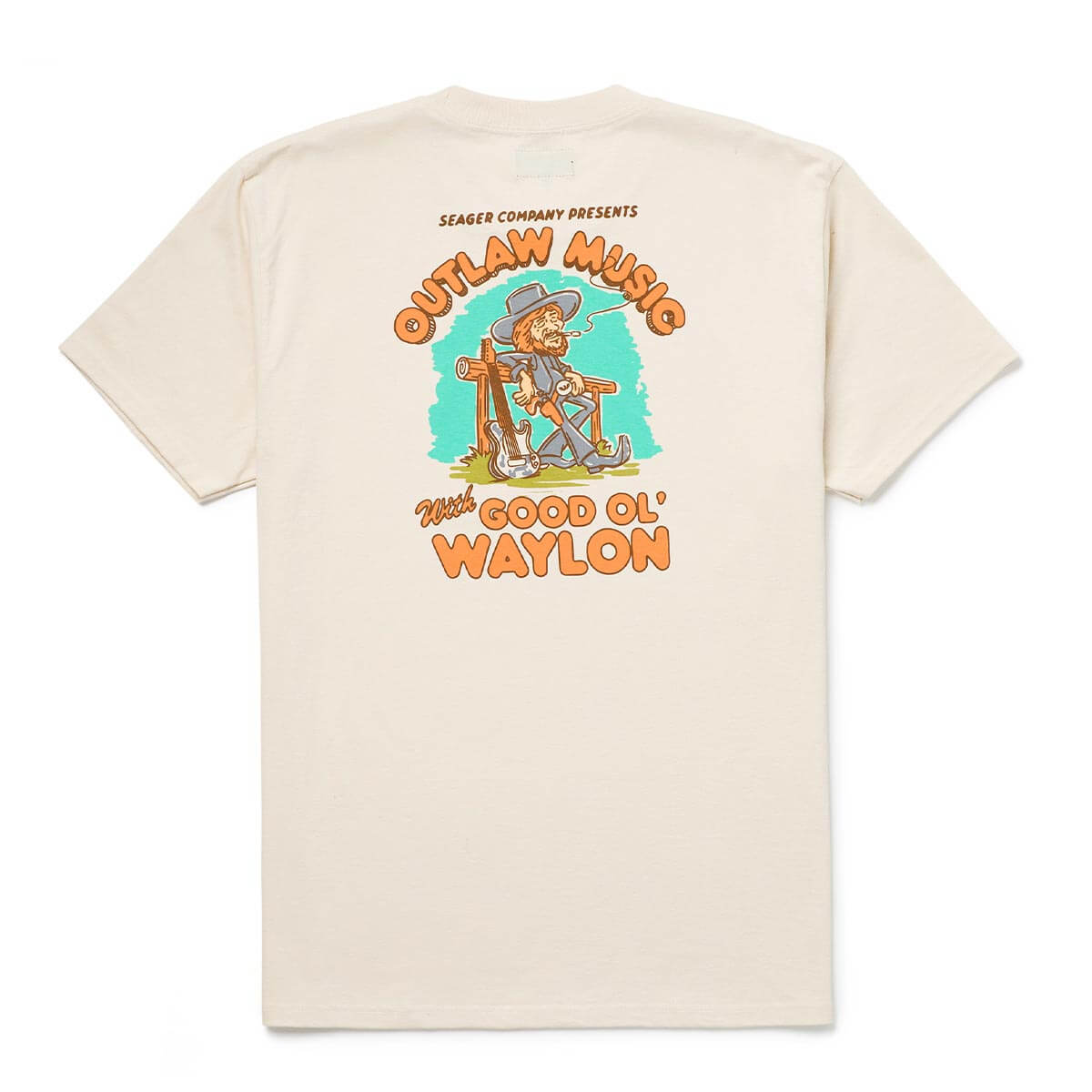 Seager Waylon Jennings Tee 