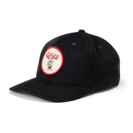 SEAGER × BIRDWELL コーデュロイキャップ Seager x Birdwell Roping Birdie Corduroy Snapback Black – Seager Co.